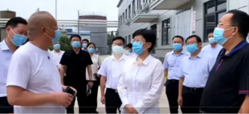 焦作市委書記葛巧紅一行蒞臨旭瑞集團(tuán)參觀調(diào)研！