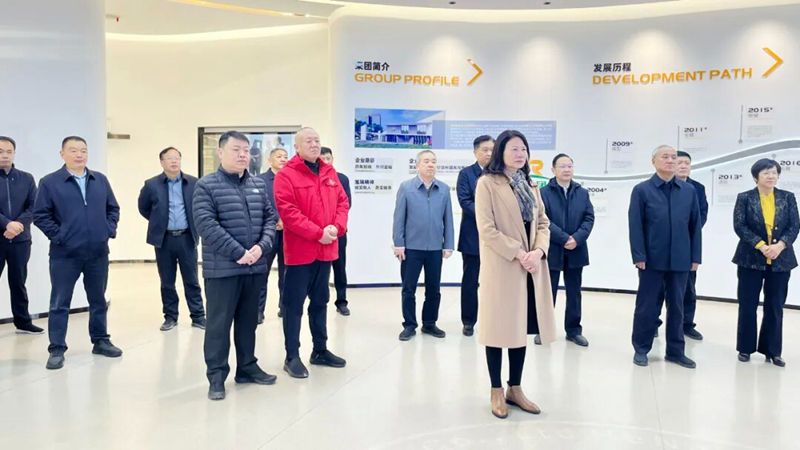 河南省政協(xié)副主席霍金花一行蒞臨旭瑞集團(tuán)參觀調(diào)研！